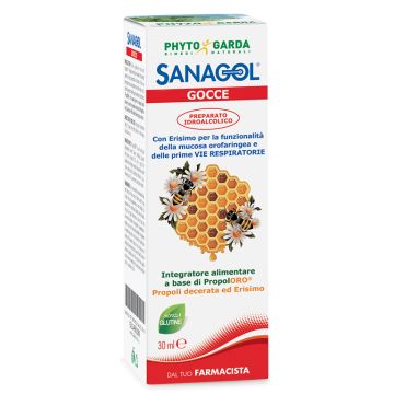 Sanagol gocce propoli estratto idroalcolico 30 ml - 