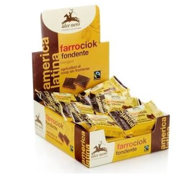 Biscotto di farro e cioccolato fondente bio fairtrade 28 g - 