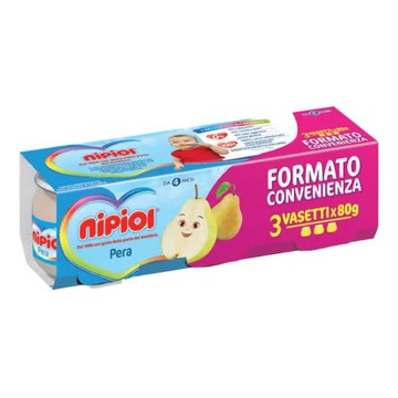 Dieterba omogeneizzato pera 3 pezzi 80 g - 