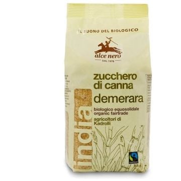 Zucchero di canna demerara bio india fairtrade 500 g - 