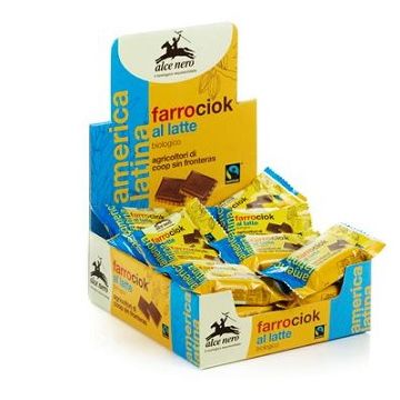 Biscotto di farro e cioccolato al latte bio fairtrade 28 g - 