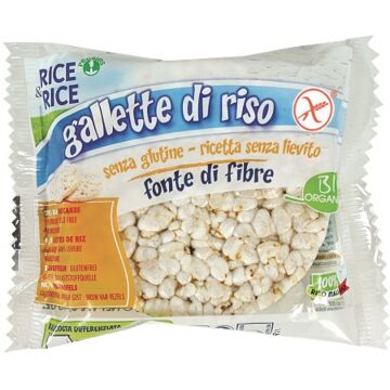Rice&rice gallette di riso con sale duopack 13 g senza lievito - 