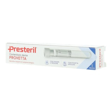 Provetta per analisi medipresteril