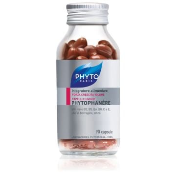 Phyto phytophanere integratore alimentare capelli ed unghie 90 capsule nuova formula allo zinco - 