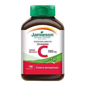 Vitamina c 1000 timed release 100 compresse barattolo 128,9 g - 
