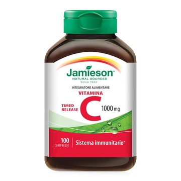 Vitamina c 1000 timed release 100 compresse barattolo 128,9 g - 
