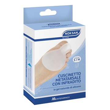 Nok san gel cuscinetto metatarsale con infradito s/m - 