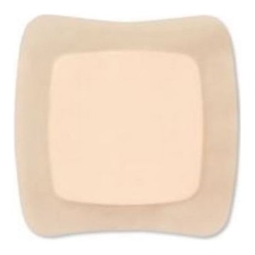 Medicazione hydrofiber sterile adesiva in schiuma misura 8x8cm 10 pezzi - 