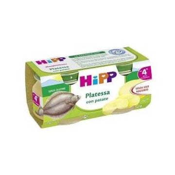 Hipp omogeneizzato platessa con patate 2x80 g - 