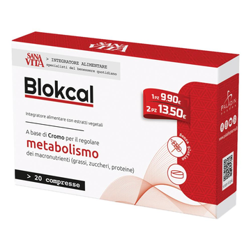 Sanavita blokcal 20 compresse - 