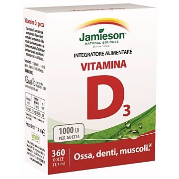 Jamieson vitamina d gocce 11,4 ml - 