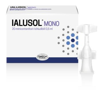 Ialusol mono gocce oculari 20 flaconcini 0,5 ml - 