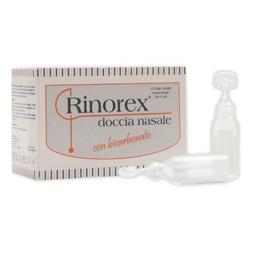 Rinorex flu doccia nasale 10 flaconcini 10 ml - 