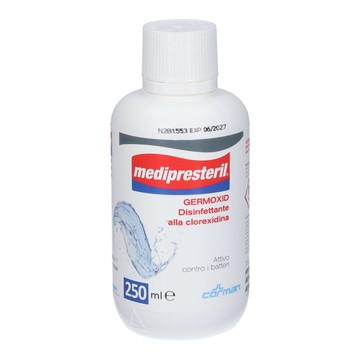 Medipresteril germoxid disinfettante liquido cute integra alla clorexidina 250 ml