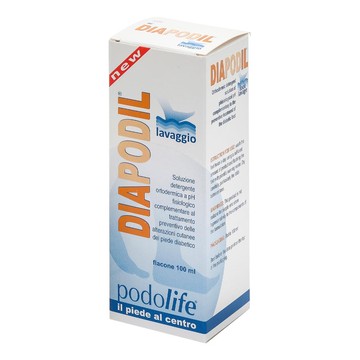 Diapodil lavaggio soluzione detergente ortodermico 100 ml - 