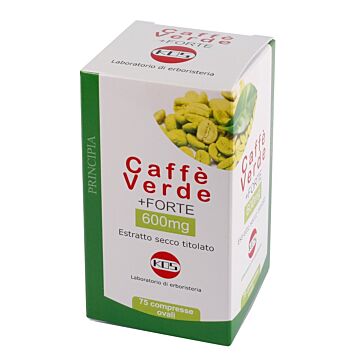 Caffe' verde forte 75 compresse ovali - 