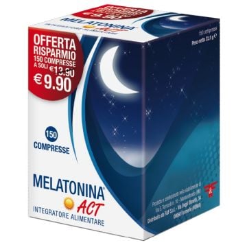 Melatonina act 1 mg 150 compresse - 