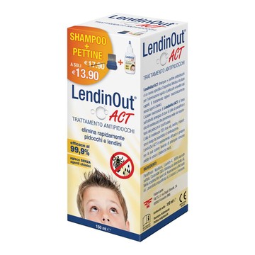Lendinout act antipidocchi 150 ml - 