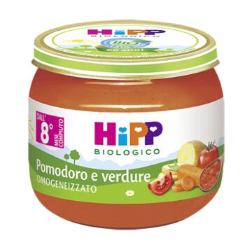 Hipp bio hipp bio omogeneizzato sugo pomodoro verdure 2x80 g - 