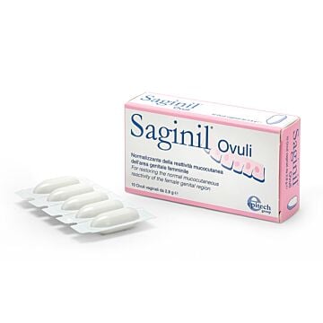 Ovuli vaginali sanigil 10 pezzi - 