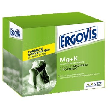 Ergovis mg+k 30 bustine - 