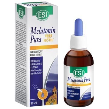 Esi melatonin pura gocce erbe notte 50 ml - 