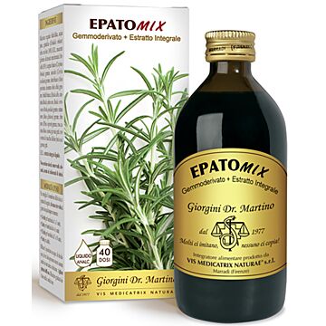 Epatomix gemmoderivato + estratto integrale senza alcool 200 ml - 