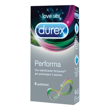 Profilattico durex performa 6 pezzi - 
