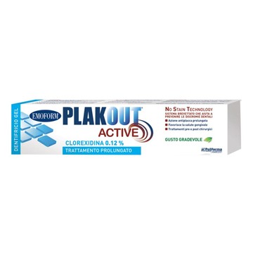 Emoform plakout active dentifricio 0,12% - 