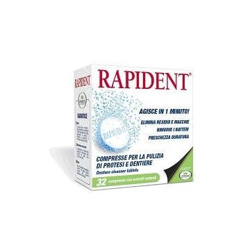 Rapident compresse 32 pezzi - 