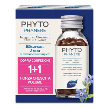 Phyto phytophanere integratore alimentare capelli/unghie 90+90 capsule - 