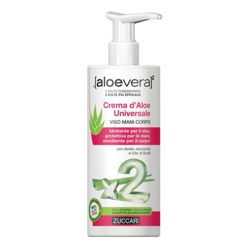 Aloevera2 crema d'aloe universale viso mani e corpo 300 ml - 