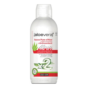 Aloevera2 succo puro d'aloe a doppia concentrazione + antiossidanti - 