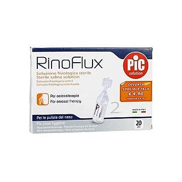 Rinoflux soluzione fisiologica 20 fiale 2 ml - 
