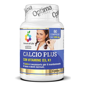 Colours of life calcio plus 60 compresse 1200 mg - 