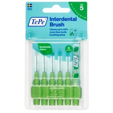 Tepe scovolini verde 0,8 6 pezzi - 