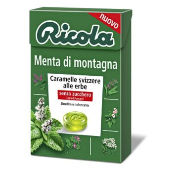 Ricola menta di montagna senza zucchero 50 g - 