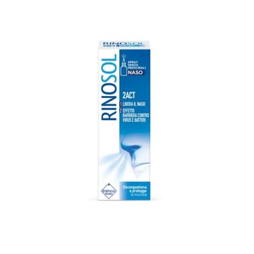 Spray nasale rinosol 2act 15 ml - 