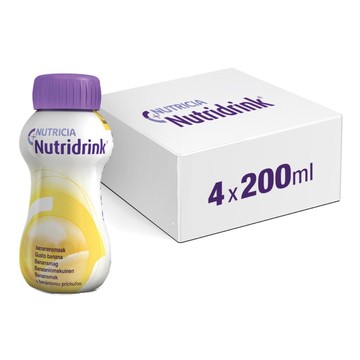 Nutridrink banana 4 x 200 ml - 