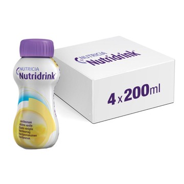 Nutridrink vaniglia 4 x 200 ml - 