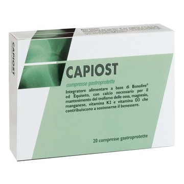 Capiost 20 compresse gastroprotette 28 g - 