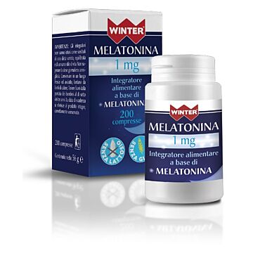 Winter melatonina 1 mg 200 compresse - 