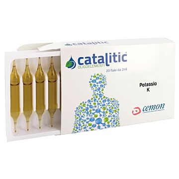 Catalitic oligoelementi potassio k 20 ampolle - 