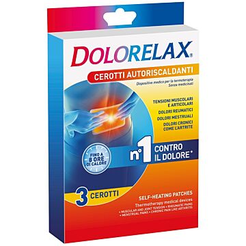 Dolorelax cerotto effetto caldo 3 pezzi - 