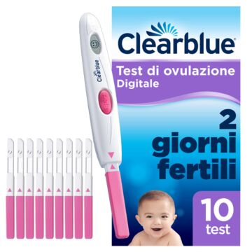 Test di ovulazione clearblue digitale 10 pezzi - 