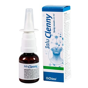 Ialu clenny spray nasale soluzione salina isotonica con acido ialuronico e sale sodico 20 ml - 