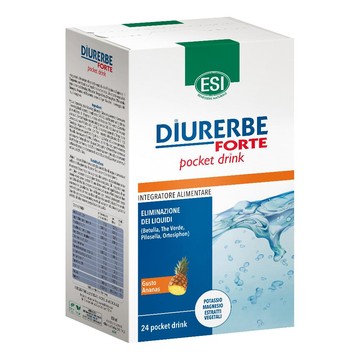 Esi diurerbe forte pocket drink ananas 24 x 20 ml - 