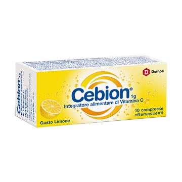 Cebion effervescente vitamina c limone 10 compresse - 