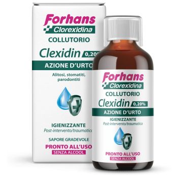 Forhans clexidin 0,20 senza alcool 200 ml - 