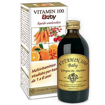 Vitamin 100 baby liquido analcolico 200 ml - 